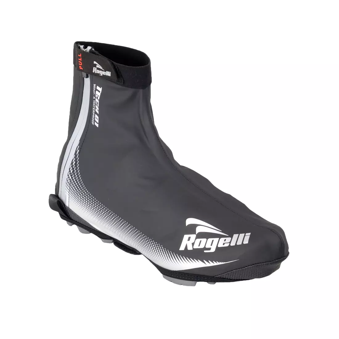 ROGELLI FIANDREX - kryty na cyklistické boty, barva: černá a stříbrná