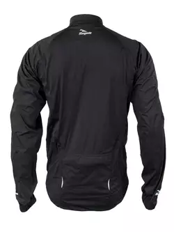 ROGELLI HUDSON - pánská cyklistická bunda, nepromokavá, černá