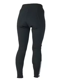 ROGELLI LUCILLA - dámské zateplené cyklistické kalhoty, vložka COOLAMAX GEL, barva: Černá