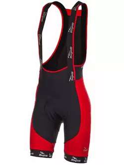 ROGELLI PORCARI - pánské náprsní šortky, barva: černo-červená