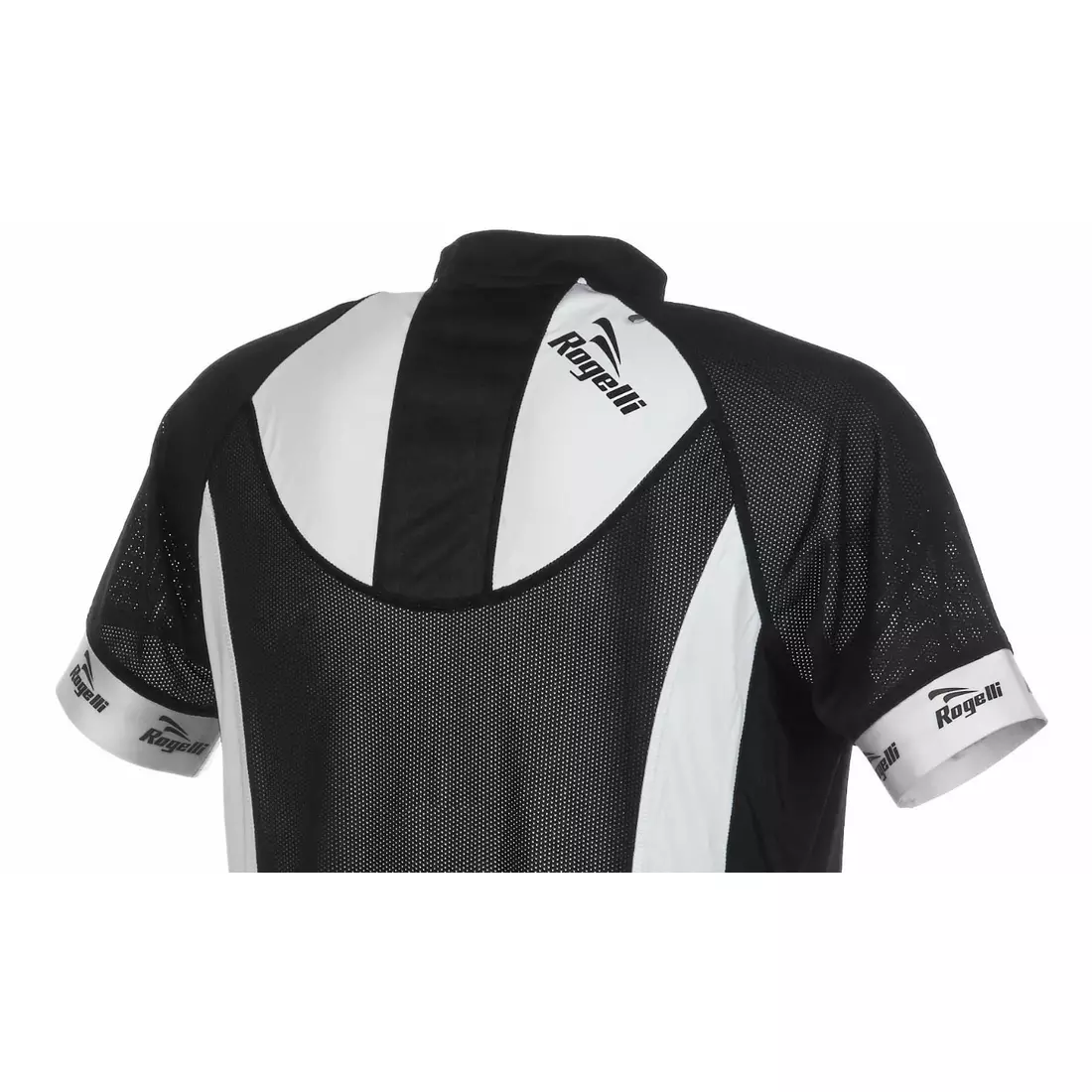 ROGELLI PRALI - pánský cyklistický dres, barva: bílá a černá