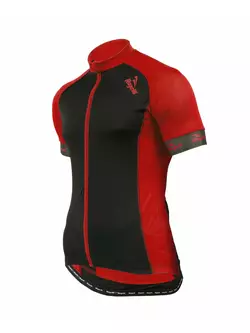 ROGELLI PRALI - pánský cyklistický dres, barva: černo-červená