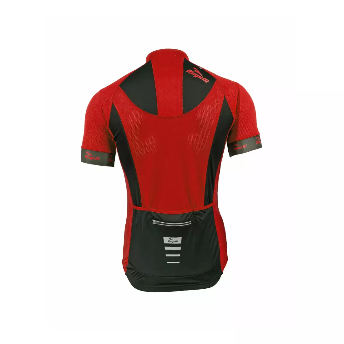 ROGELLI PRALI - pánský cyklistický dres, barva: černo-červená