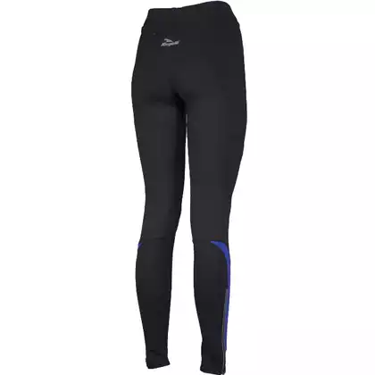 ROGELLI RUN - EMNA - dámské kalhoty na běhání, barva: černá a modrá