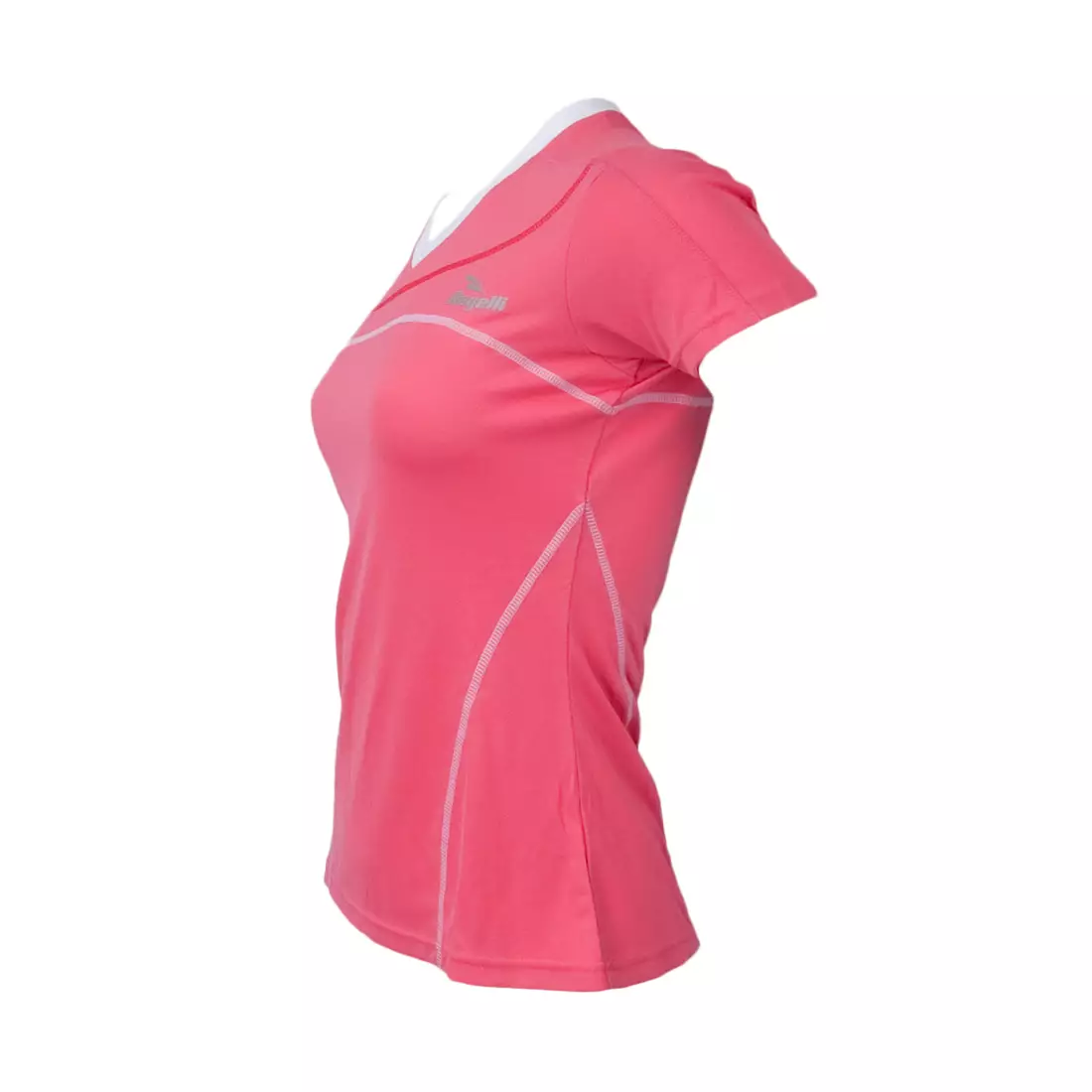 ROGELLI RUN - MIRAL -dámské běžecké tričko, barva: růžová 