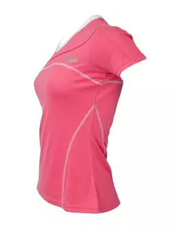 ROGELLI RUN - MIRAL -dámské běžecké tričko, barva: růžová 