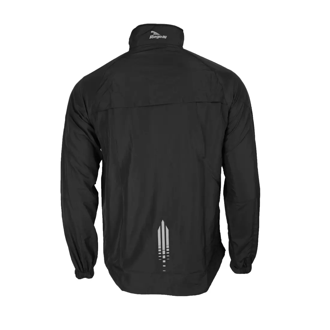 ROGELLI RUN - RENVILLE - pánská bunda do větrovky, barva: Černá