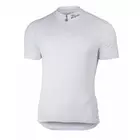 ROGELLI SOLID - pánský cyklistický dres, Barva: Bílá
