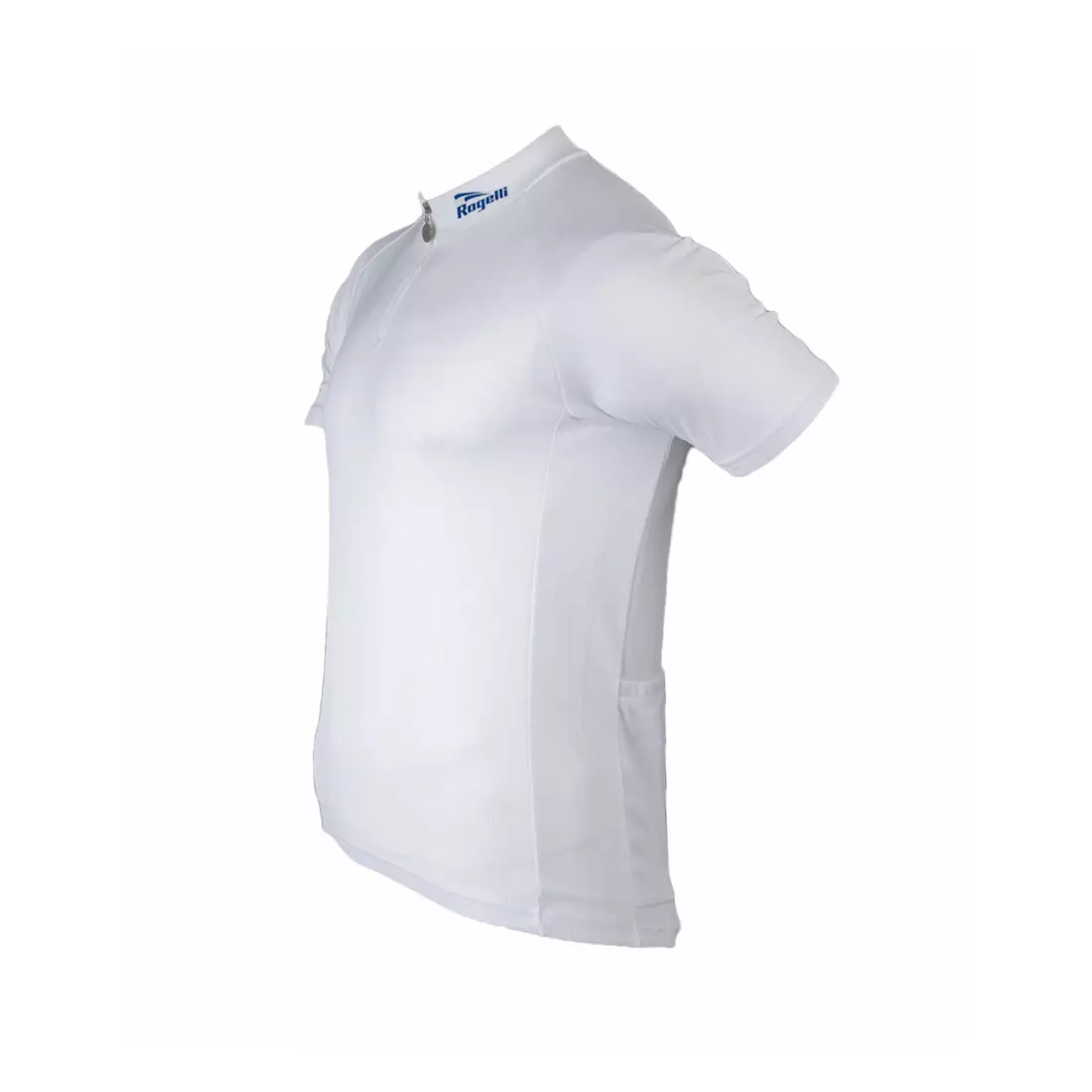 ROGELLI SOLID - pánský cyklistický dres, Barva: Bílá