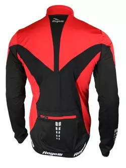 ROGELLI TRAPANI - zimní cyklistická bunda, SOFTSHELL - červená