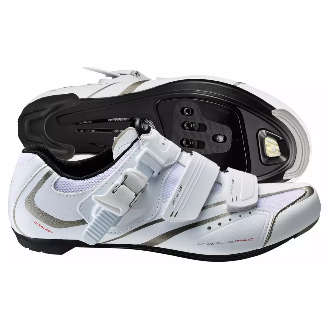SHIMANO SH-WR42 - dámské silniční boty, barva: bílá
