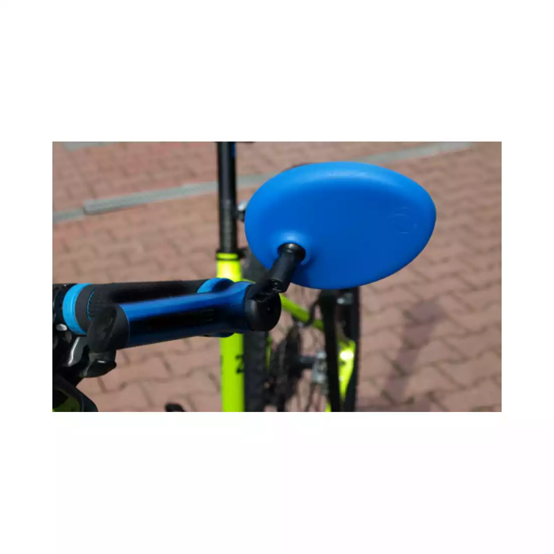 AJS univerzální zapuštěné zrcátko na kolo, modrý