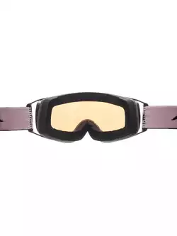 ALPINA DOUBLE JACK MAG Q-LITE lyžařské/snowboardové brýle, black-rose matt