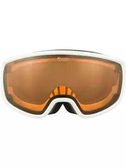 ALPINA DOUBLE JACK MAG Q-LITE lyžařské/snowboardové brýle, white gloss