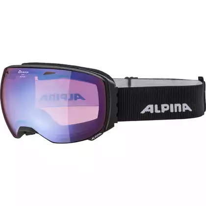 ALPINA L40 BIG HORN Q-LITE lyžařské/snowboardové brýle, black matt