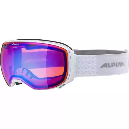 ALPINA L40 BIG HORN Q-LITE lyžařské/snowboardové brýle, white gloss