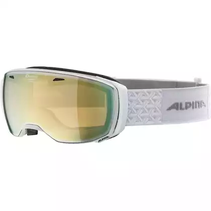 ALPINA M30 ESTETICA Q-LITE lyžařské/snowboardové brýle, pearl white gloss