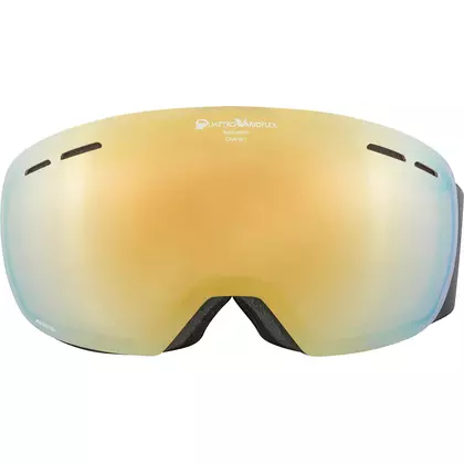Lyžařské/snowboardové brýle ALPINA, fotochrom M50 GRANBY QV ČERNÉ MATNÉ sklo QV GOLD SPH S2-S3