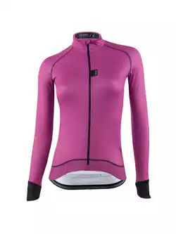 KAYMAQ DESIGN KYQ-LSW-2001-5 dámský cyklistický dres, fialový