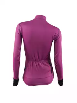 KAYMAQ DESIGN KYQ-LSW-2001-5 dámský cyklistický dres, fialový