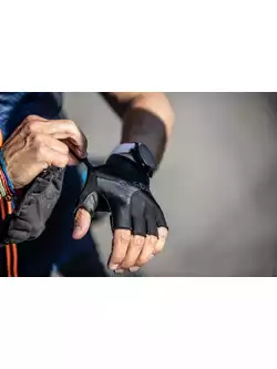 ROGELLI ARIOS 2 Pánské cyklistické rukavice, černé