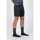 ROGELLI AZTEC Cyklistické ponožky, Černá a modrá