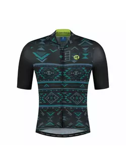 ROGELLI AZTEC pánský cyklistický dres Černá a modrá