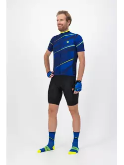 ROGELLI BUZZ Pánský cyklistický dres, modrý
