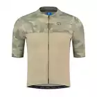 ROGELLI CAMO pánský cyklistický dres béžový