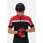 ROGELLI CORE Pánské cyklistické rukavice, červené
