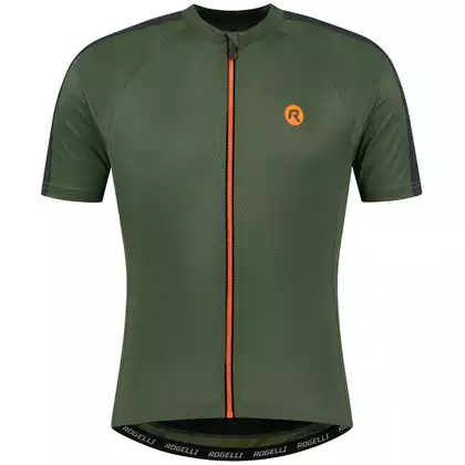 ROGELLI EXPLORE Pánský cyklistický dres, zelený