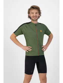 ROGELLI EXPLORE pánský cyklistický dres, zelený