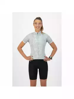 ROGELLI FACES Dámský cyklistický dres, Mátová barva
