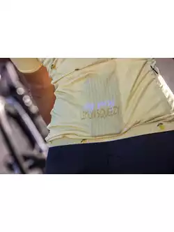 ROGELLI FRUITY Dámský cyklistický dres, žlutý