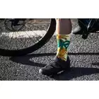 ROGELLI HAWAII Cyklistické ponožky, žlutá