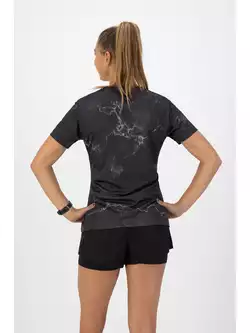 ROGELLI MARBLE Dámské běžecké triko, černé