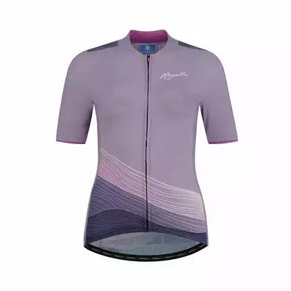ROGELLI PEACE Dámský cyklistický dres, fialový