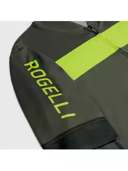 ROGELLI PRIME pánský cyklistický dres zelená žlutá
