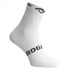 ROGELLI Q-SKIN Dámské sportovní ponožky, bílé