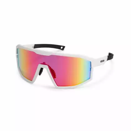 ROGELLI RECON Sportovní brýle s výměnnými skly, bílé