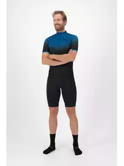 ROGELLI SPHERE Pánský cyklistický dres, černo-modrý