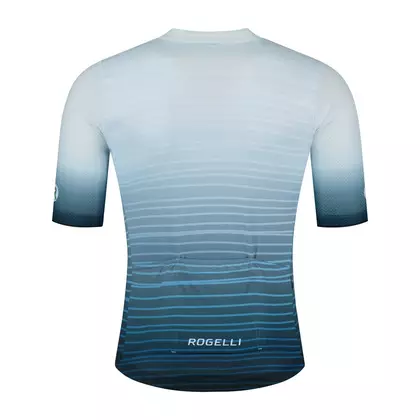 ROGELLI SURF pánské cyklistické tričko, Modrá bílá
