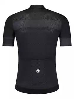 Rogelli BLOCK pánský cyklistický dres, Černá