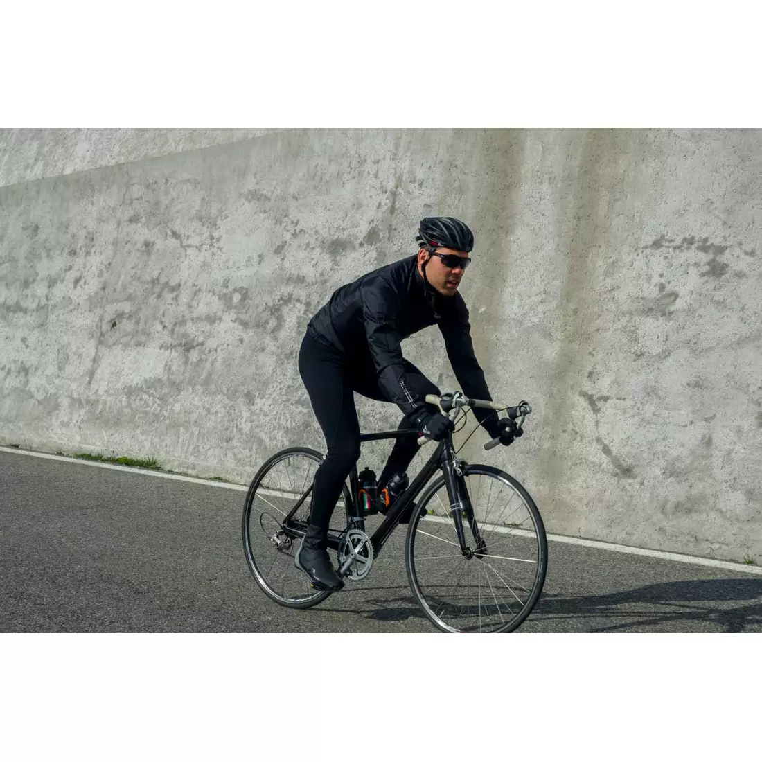 Rogelli CORE / ARIZONA pánská cyklistická větrovka, Černá