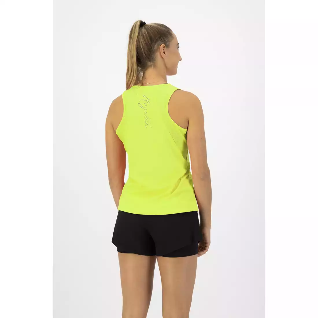Rogelli CORE dámská běžecká vesta, fluorová žlutá