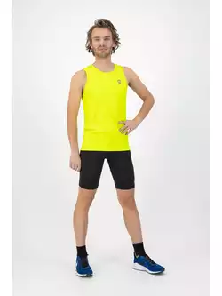Rogelli CORE pánská běžecká vesta, fluor-žlutý