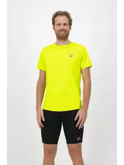 Rogelli CORE pánské běžecké tričko, fluor-žlutý