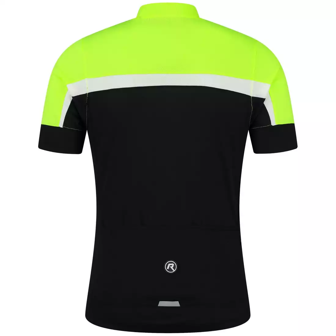 Rogelli COURSE pánský cyklistický dres, Černá a žlutá