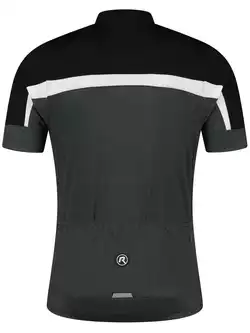 Rogelli COURSE pánský cyklistický dres, šedo-černá