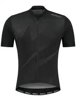 Rogelli DUSK pánský cyklistický dres, černá a šedá